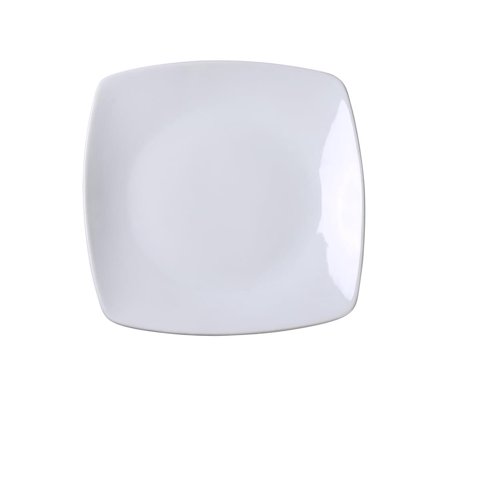 Plato Yanco Mainland Ml-2110 De 26,7 X 3,2 Cm, Porcelana Superblanca