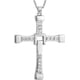 thumbnail image 1 of Collar con la cruz de la película Dom Toretto. Collar con la cruz de Dominic Toretto para hombre y adulto. Cadena de plata., 1 of 7