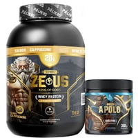 Palikos Fitness - Pack Guerrero 1Kg (Proteína Zeus 1Kg Cappuccino + Creatina Apolo 300 G