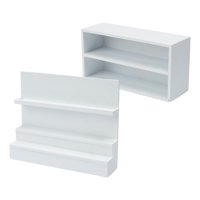 Magideal - Estante De Exhibición De Madera Decoración Accs Miniatura 6 Capas Tienda De Almacenamiento 1:12 Mueble De Gabinete