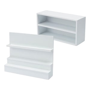 Magideal - Estante De Exhibición De Madera Decoración Accs Miniatura 6 Capas Tienda De Almacenamiento 1:12 Mueble De Gabinete