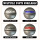 thumbnail image 2 of Balón de baloncesto HAMMET 72 cm plateado personalizado, 2 of 7