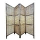 thumbnail image 1 of Biombo Resistente 4 Paneles Bambu Tejido 160cmx170cm, 1 of 2