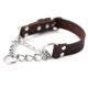 thumbnail image 1 of Collar para perro Mighty Paw Martingale grande marrón de cuero, 1 of 8