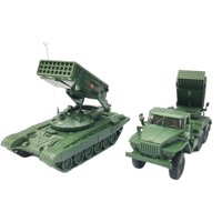 Bothyi - 2X Tanque Modelo Cubierta Decoración Simulación Juego Vehículo Juguetes Para Niños Adultos Niños