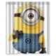 thumbnail image 1 of Cortina de ducha de los Minions de Gru, mi villano favorito, juego de cortina de baño con ganchos, tamaño 60 x 72 pulgadas, 1 of 3