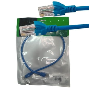 Ulink - Cable De Red Patch Cord Certificado Cat5E 0.5 Mts 50Cm Azul