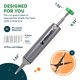 thumbnail image 3 of Bomba desoldadora VIRALLOY Solder Sucker Tool sin obstrucciones, 3 of 6