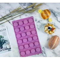 Genérico - Molde De Silicona Molde De Chocolate Molde Media Esfera 24