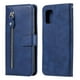 thumbnail image 1 of Funda con Cremallera para Samsung Galaxy A71 5G, Carcasa Cartera de Cuero PU con Soporte y Tarjetero, 1 of 6