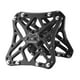 thumbnail image 1 of Piezas De Bicicleta De La Plataforma Del Pedal Sin Clips De 2pcs Para Shimano SPD Negro, 1 of 3