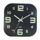 thumbnail image 4 of Reloj De Pared Luminoso De 12 '' Madera Para Sala De Estar Dormitorio BlackFounder Numeral, 4 of 5