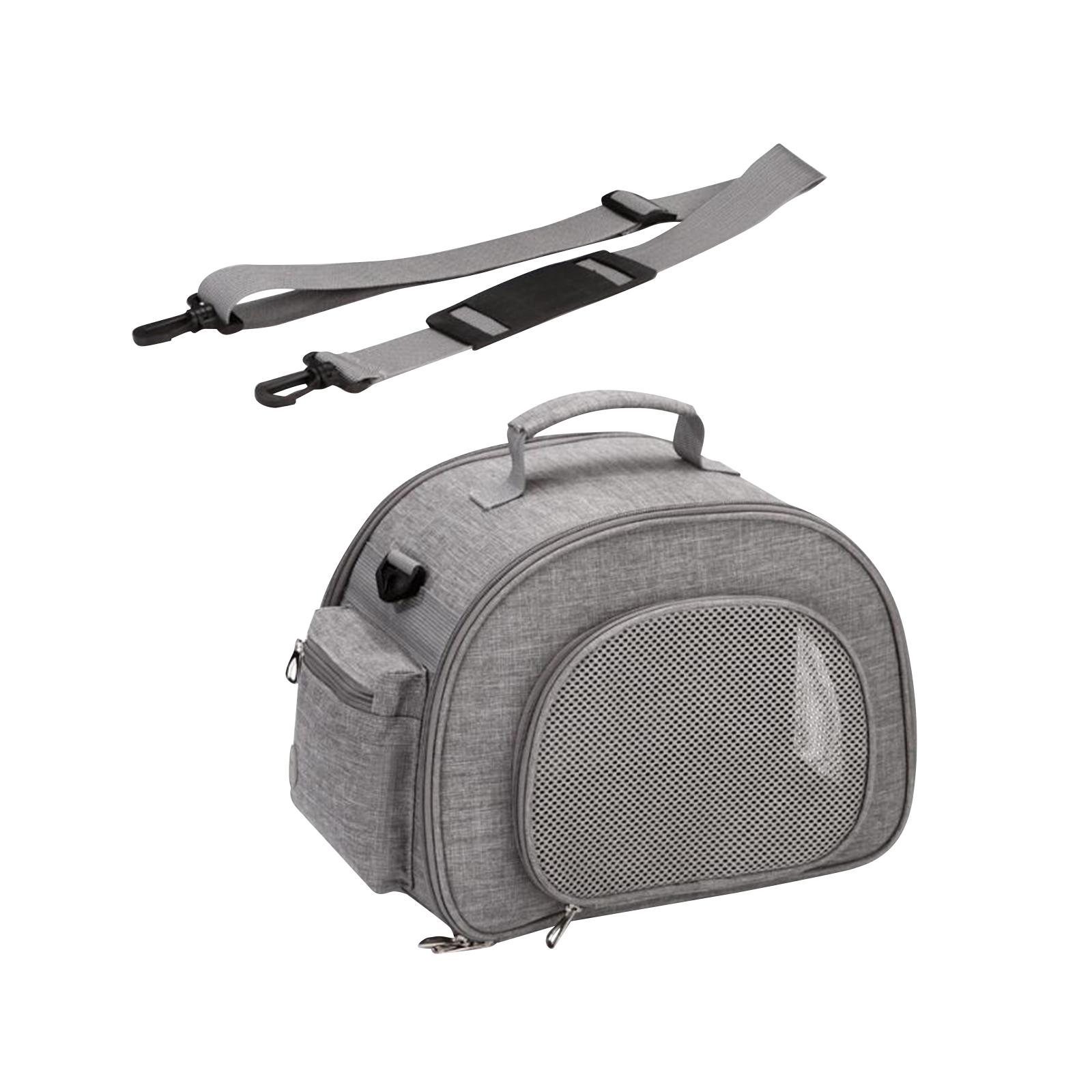 Magideal - Transportín Para Mascotas Para Perros Y Gatos, Estera Suave Extraíble, Bolso De Hombro Para Gatitos, Animales Pequeños, Suministros Para Mascotas, Cac 40X30X26Cm