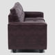thumbnail image 4 of Sofá 3 cuerpos + 2 Pouf Lucca PU Café Moro, 4 of 7