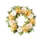 thumbnail image 4 of Corona de flores de flores artificiales para la puerta de la puerta delantera colgando la oficina del festival de guirnaldas de la guirnalda año Nuevo Champán, 4 of 5