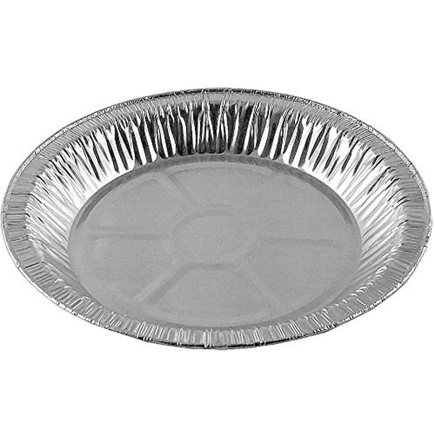 Moldes para tarta PACTOGO 23 cm (paquete de 25) de papel de aluminio, fabricados en EE. UU.