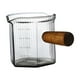 thumbnail image 3 of Taza Medidora De Vidrio, Taza Mezcladora Transparente Resistente Al Calor Para Cafetería Estilo Teahouse A, 120ml, 3 of 5