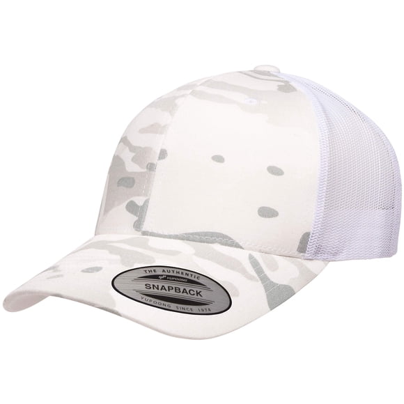 Gorra Yupoong YP Classics Multicam Retro Trucker Alpine