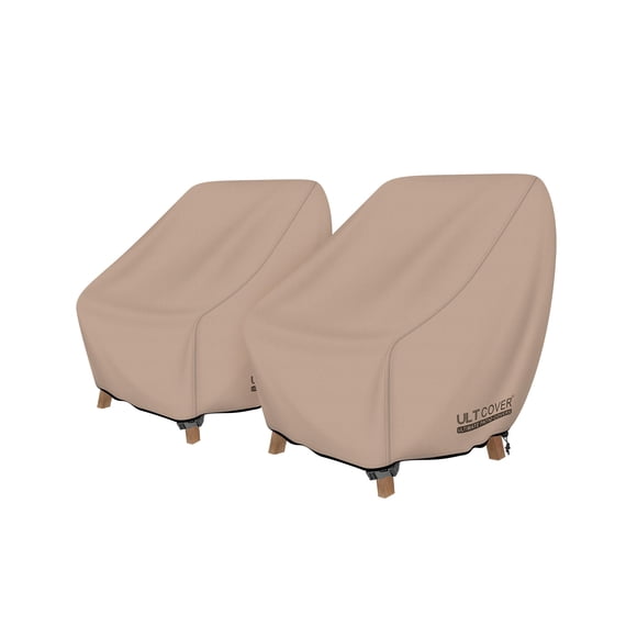Funda para silla ULTCOVER Pack de 2 unidades 81 cm x 86 cm x 86 cm impermeable