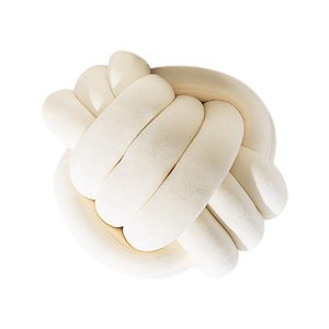 Bothyi - Almohada De Bola De Nudo Redondo Accesorios De Fotografía Redondos Para Decoración Del Hogar 22 Cm Beige