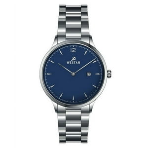 Reloj Westar Profile Stainless Steel Blue Dial Quartz 40218Stn104 Women'S Watch