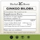 thumbnail image 3 of Fórmula de Apoyo Diario Herbal Roots Biloba 60 veganas, 3 of 4