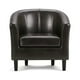 thumbnail image 1 of Poltrona Sitial Butaca Sillón Milán - Café, 1 of 2