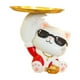 thumbnail image 3 of Figura De Gato De La Suerte Creativa, Galleta, Plato De Dulces, Garras, Bandeja De Joyería De Mano, Estatua, 19x17x18cm, Rojo, 3 of 3