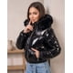 thumbnail image 3 of Puffer Urban Reversible Premium Máximo Abrigo Black, 3 of 6