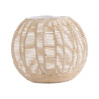 Ioensy - Pantalla De Lámpara Colgante De Ratán Tejido, Lámpara Colgante Para Mesa De Comedor, Pasillo, Cocina, Estilo A