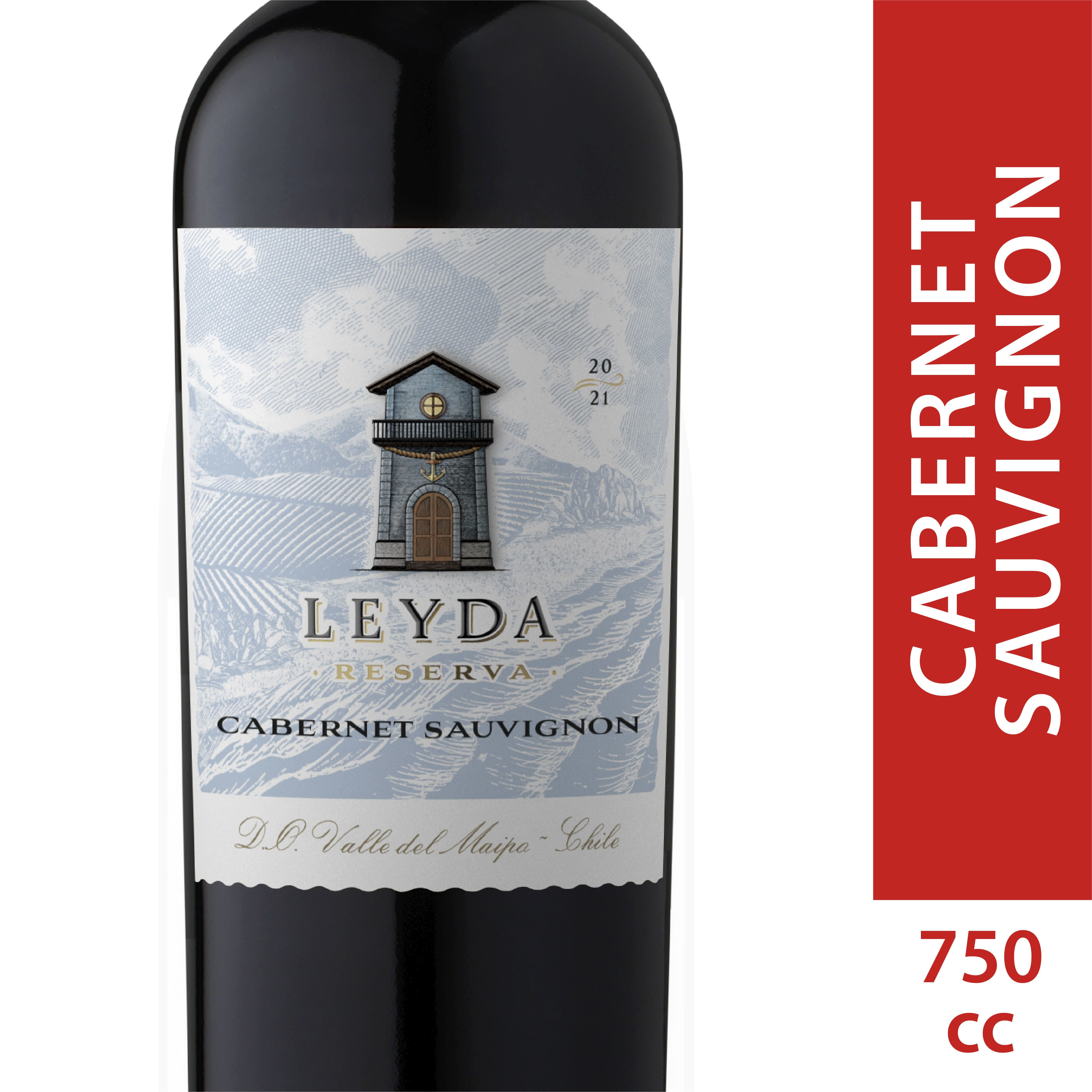 Leyda - Vino Tinto Reserva Cabernet Sauvignon Botella