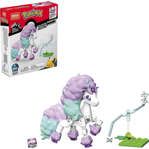 Set de construcción Mega Construx Pokemon Power Pack Galarian Ponyta