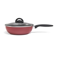 Brinox - Wok Con Tapa En Aluminio Linea Chilli Ø28Cm 410L