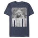thumbnail image 1 of Camiseta con estampado vintage de Star Wars para hombre, azul marino, talla M, 1 of 3