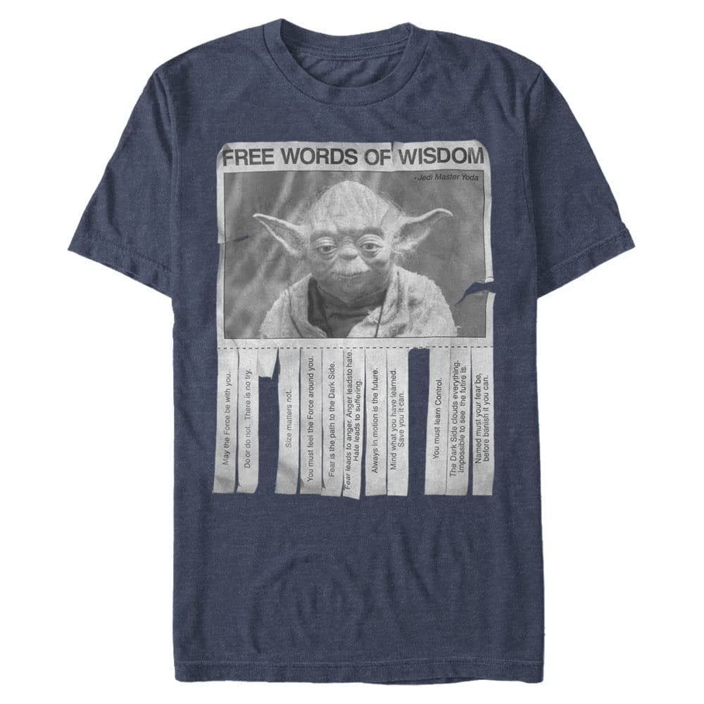 Camiseta Con Estampado Vintage De Star Wars Para Hombre, Azul Marino, Talla M