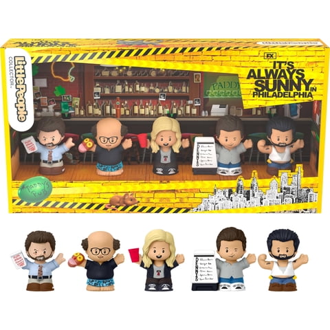 Set De Figuras Little People Collector It'S Always Sunny In Philadelphia