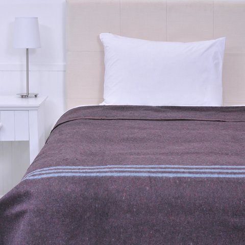 Plumetti - Frazada Termica Single Lineas Morado