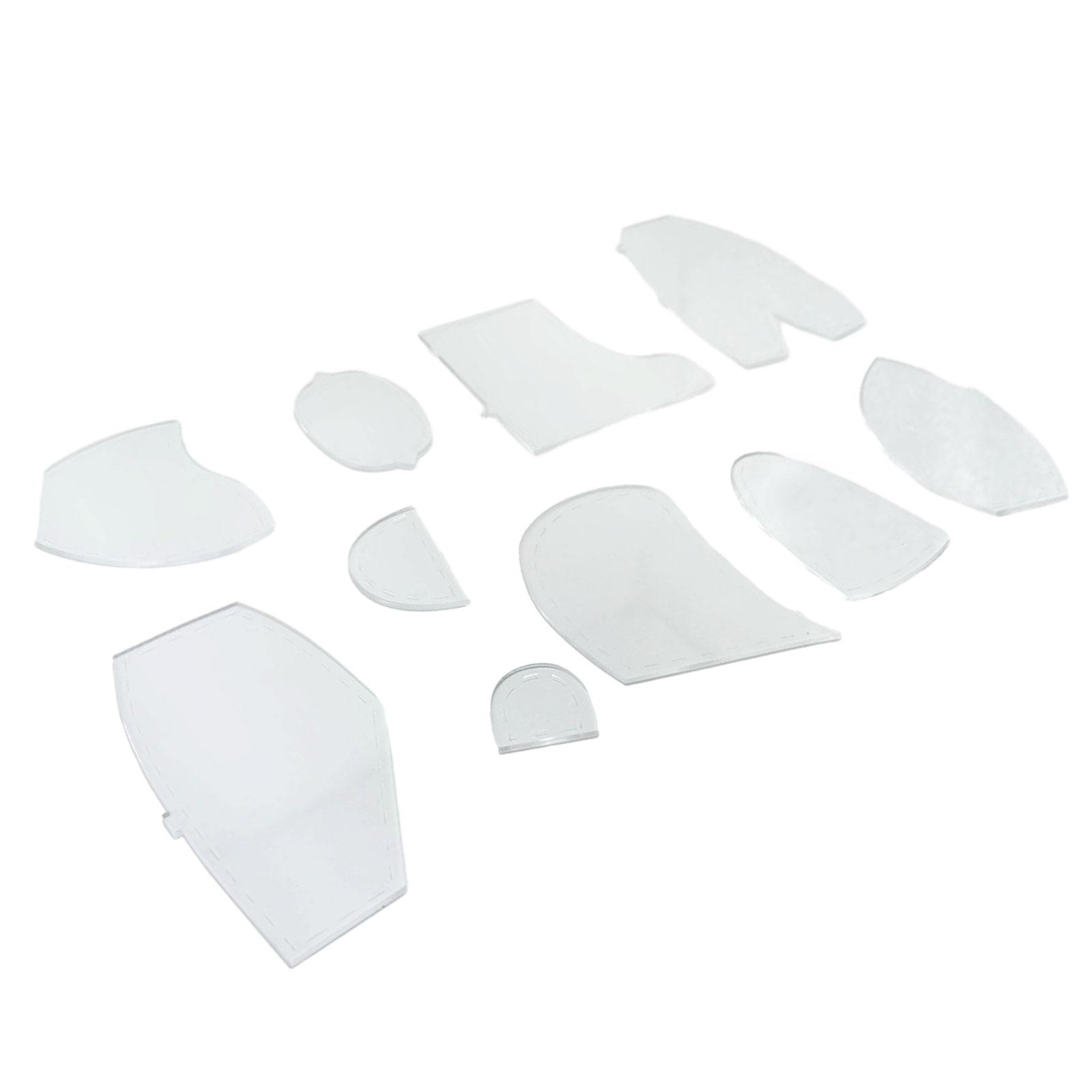 Magideal - Plantilla De Oso De Memoria, Juego De Reglas, Plantilla De Costura, Oso De Costura, Regalo Acrílico, Patrón De Oso De Memoria Para Navidad, Decoración M