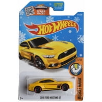 Vehículo Fundido A Presión Hot Wheels 2015 Ford Mustang Gt 1:64