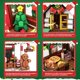 thumbnail image 3 of Juego de bloques de construcción GIVFOZAY Christmas Gingerbread House, 128 piezas, 3 of 7