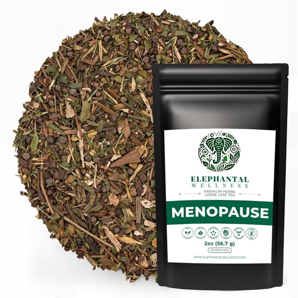 Té de hierbas Elephantal Wellness para apoyo en la menopausia 57 g