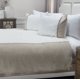 thumbnail image 3 of Edredón Rizzy Home BT4443 290x250 cm Blanco con Rayas Marrones, 3 of 9