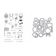 thumbnail image 1 of Set combinado de sellos y troqueles Ellen Hutson Bear Ware 3 Essentials, 1 of 8