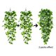 thumbnail image 3 of Plantas colgantes falsas CEWOR, vid de hiedra falsa, 1,1 m, para decoración, 3 of 6