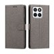 thumbnail image 2 of Cartera para Honor X8C con Soporte y Correa, Gris, 2 of 6