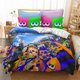 thumbnail image 1 of v93 Bed Sheets Splatoon Game Bedding Set,Duvet Cover Comforter Bed Set Quilt Cover Pillowcase,King Queen Twin Size Boys Girls Adults 3-Piece Bedding Set (1 Duvet Cover + 2 Pillow Shams) Bed Sheets ju9, 1 of 5