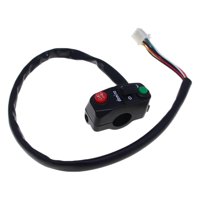 Ioensy - Interruptor De Control Del Manillar De La Motocicleta Montaje Fácil Robusto Para La Motocicleta