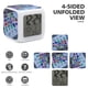 thumbnail image 3 of Alfabeto Lore theme 7 colors Alarm Clock Digital LED Alarm Clock Gifts for kids friends family, 3 of 6