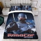 thumbnail image 4 of Robocop Conjunto de sábanas temático, trío de piezas, cómodo y amigable con la piel, diseño único, regalo de decoración para el hogar para familiares, amigos y fans,135cm *200cm, 4 of 6