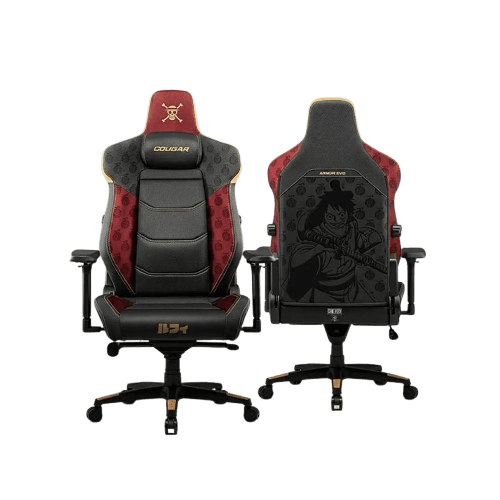Silla Gamer Profesional Cougar Armor Evo Luffy, Edición Limitada One Piece, Soporte Lumbar 4 Vías